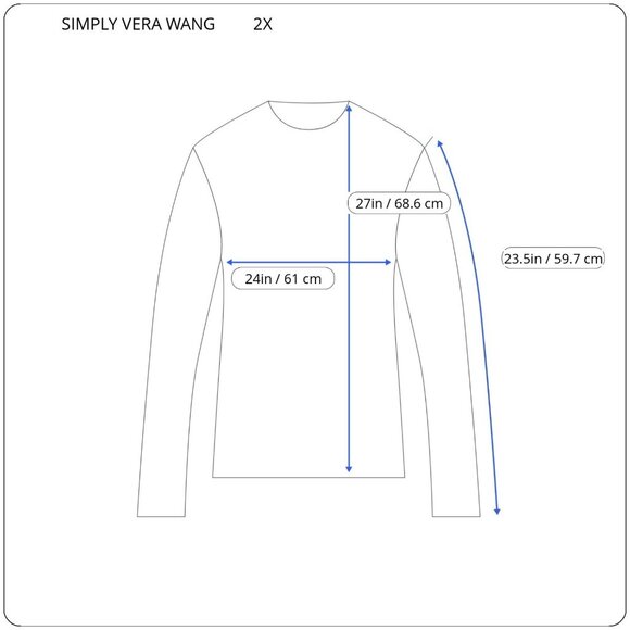 Simply Vera Wang Women Sweater 2X Plus Pullover Long Sleeve Brown Crochet BRO4E - Picture 2 of 9